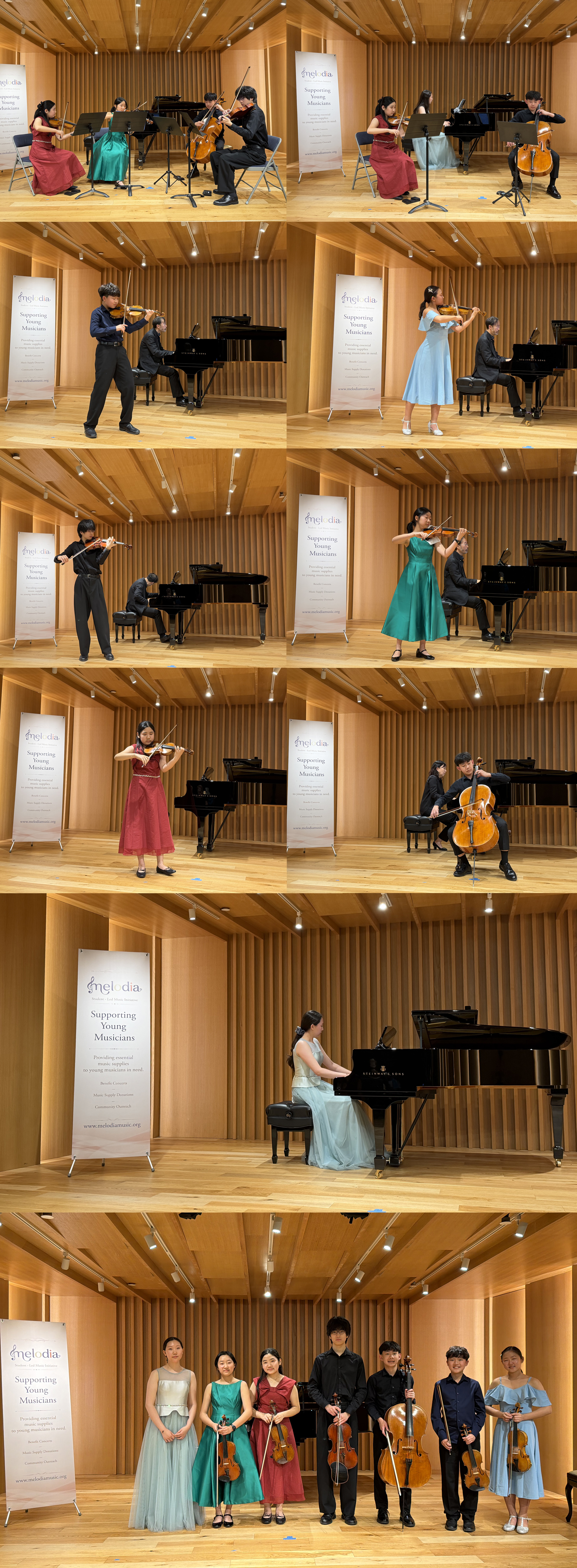 Melodia Benefit Concert performances